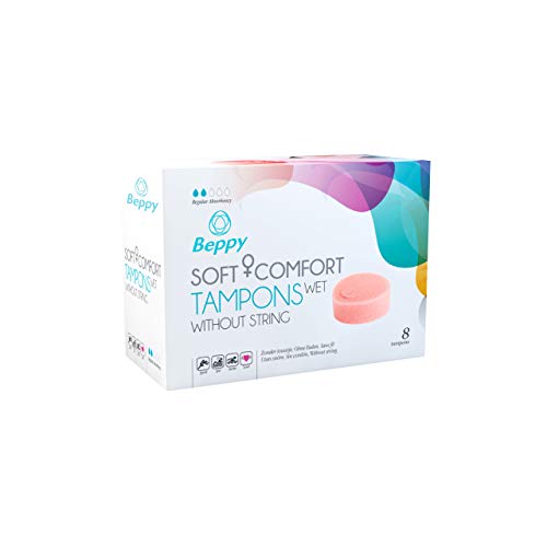 Beppy Soft Comfort- Tampones con recubrimiento lubricante, (1 x 8 piezas)