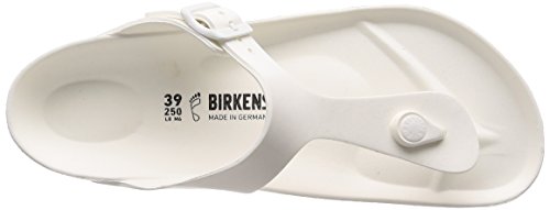 Birkenstock Gizeh Eva - Sandalias unisex, Blanco (White), 36