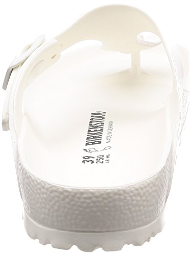 Birkenstock Gizeh Eva - Sandalias unisex, Blanco (White), 36