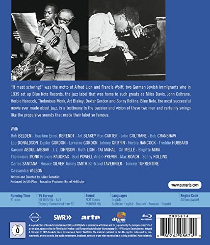 Blue Note: A Story of Modern Jazz [Blu-ray]