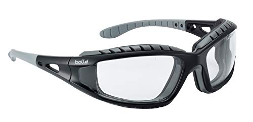 Bolle TRACPSI - Gafas protectoras, Anti-rayaduras y Anti-vaho, Lentes Incoloro