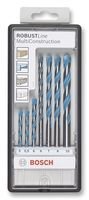 Bosch Professional - Juego de 7 brocas multiuso Robust Line CYL-9 MultiConstruction 5; 5,5; 6; 6; 7; 8; 10 mm