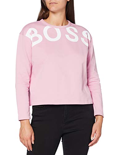 BOSS Tafleur Sudadera, Light/Pastel Purple (530), XS para Mujer