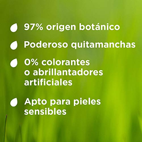 Botanical Origin Detergente para lavadora ecológico apto para pieles sensibles, Fragancia Jazmín Fresco y Lavanda Silvestre - 70 lavados