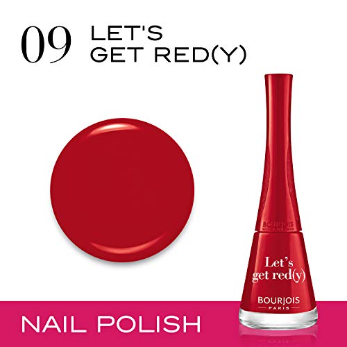 Bourjois 1 Seconde Esmalte de Uñas Tono 9 Let's get red(y)  - 45 gr