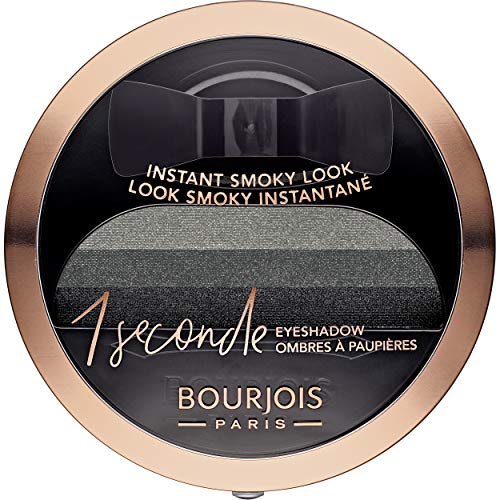 Bourjois 1 Seconde - Sombra de Ojos, 001 Black On Track, 42 gr