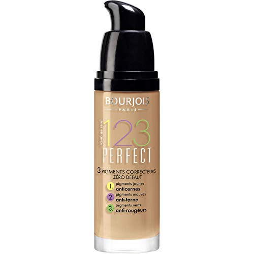 Bourjois 123 Perfect Base de Maquillaje Tono 57 Light tan - 113 gr.