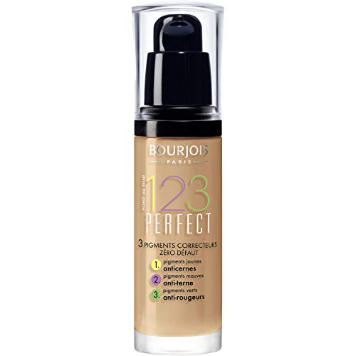 Bourjois 123 Perfect Base de Maquillaje Tono 57 Light tan - 113 gr.