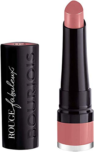 Bourjois Rouge Fabuleux Barra De Labios Tono 002 A l'eau de Rose (Gama rosas), 2.3 g