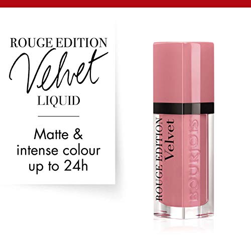 Bourjois Velvet Barra de Labios Líquida Tono 10 Don’t pink of it - 7,7 ml