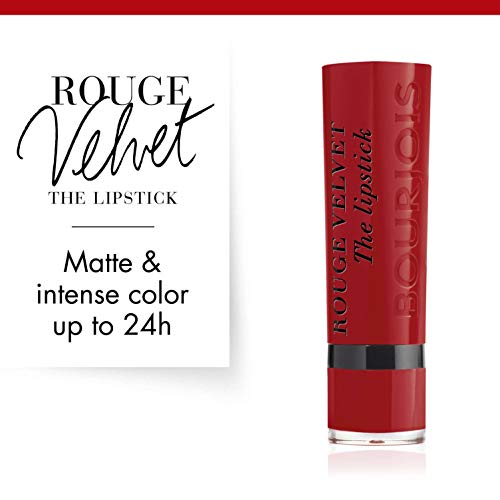 Bourjois Velvet The Lipstick Barra de Labios Tono 11 (Berry formidable), 2.3 gr