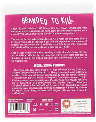 Branded to Kill [Dual Format DVD & Blu-ray] [Reino Unido] [Blu-ray]