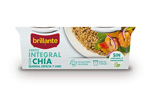 Brillante Arroz Integral Con Chia, Quinoa, Espelta Y Lino