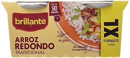 Brillante Arroz Redondo - Pack de 16 vasitos X 200 Gr - Total 3200 Gr