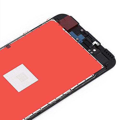 Brinonac Pantalla para iPhone 8 Plus, 5.5" Táctil LCD de Repuesto Ensamblaje de Marco Digitalizador con Herramienta de reparación y Protector de Pantalla (Negro)