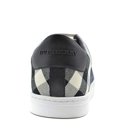 Burberry Zapatillas para Hombre Azul BLU Check + Nero Azul Size: 39.5 EU - 5.5 UK