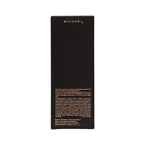 BVLGARI Man in Black bálsamo para después del afeitado 100 ml - Bálsamos para después del afeitado (Suavizar, 100 ml)