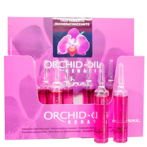 Caja 10 Viales Orchid-Oil Keratin 10 X 10 Ml - Kleral System