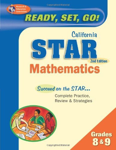 California STAR Grades 8 & 9 Math (California STAR Test Preparation) (English Edition)