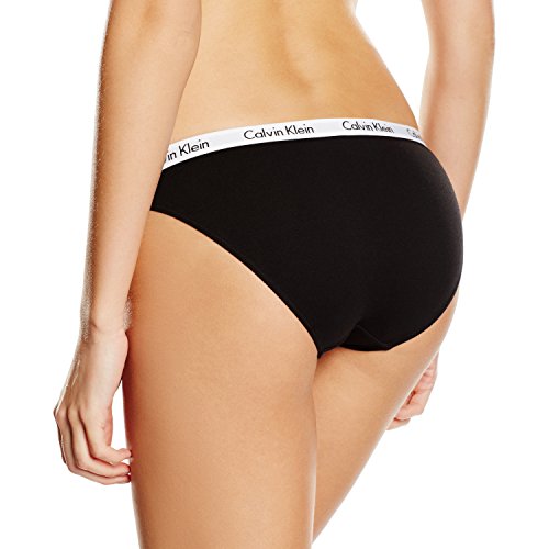 Calvin Klein Carousel-Bikini Sujetador, Negro (BLACK 001), Large para Mujer