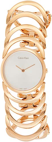 Calvin Klein – Reloj de Pulsera analógico para Mujer Cuarzo Acero Inoxidable k4g23626