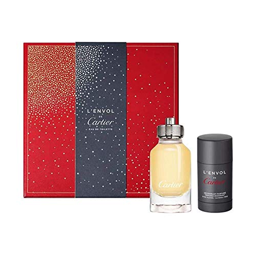 CARTIER L ENVOL DE CARTIER EDT 80ML SPRAY + DESODORANTE STICK 75GR