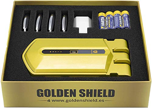 Cerradura Invisible con alarma Golden Shield Alarma 120db 4 mandos incopiables