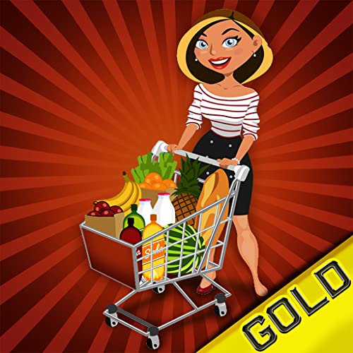 cesta de la compra la locura: la tienda de comestibles venta loca días - gold edition