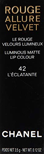 Chanel Rouge Allure Velvet #42-L'Eclatante 3,5 gr