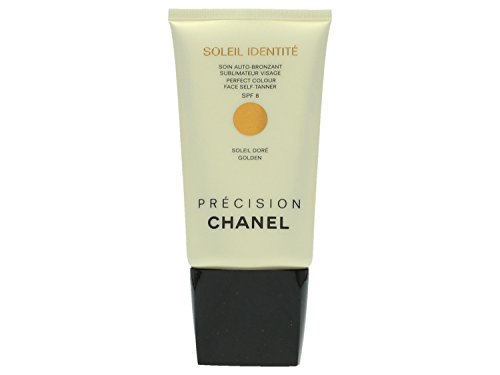 Chanel Soleil Identite Soin Auto-Bronzant Visage Spf8-Doré - Base de maquillaje, 50 ml