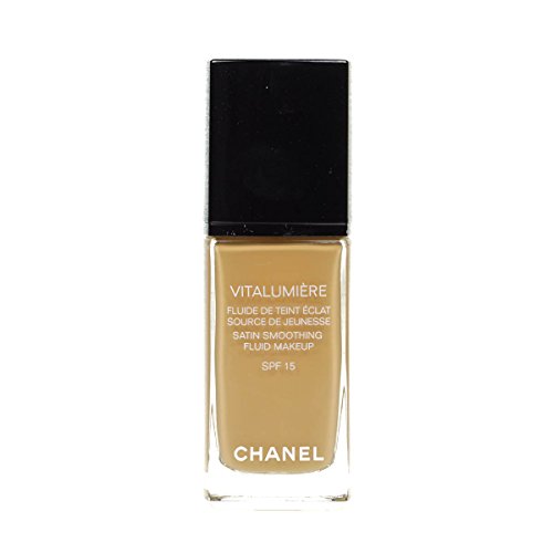 CHANEL Vitalumière base de maquillaje Botella Crema 30 ml - Base de maquillaje (Botella, Crema, Naturel, Piel seca, Piel normal, Satén, Mujeres)