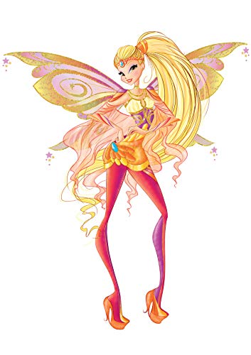 Ciao 11185 – Disfraz de Stella Bloomix Winx Club 7-9 anni Stella (Arancione, Giallo)