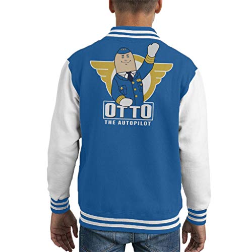 Cloud City 7 Airplane Otto Kid's Varsity Jacket