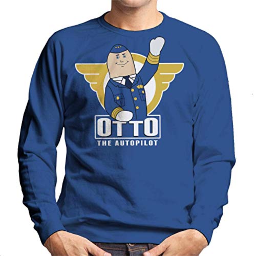 Cloud City 7 Airplane Otto Men's Sweatshirt