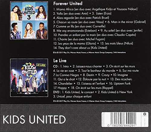 Coffret 2 CD (Forever United & le Live)