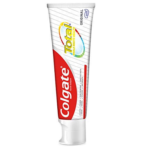 Colgate Total Original, Pasta de Dientes, 12h de Protección Completa - Pack 12 uds x 75ml