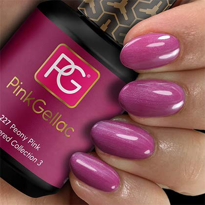 Color de pintauñas permanente Pink Gellac 227 Peony Pink