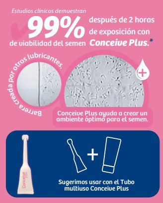 Conceive Plus Lubricante para La Fertilidad, Tubo 75ml