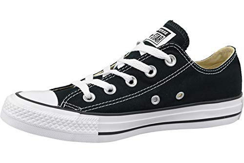 Converse Chuck Taylor All Star Ox, Zapatillas Unisex Adulto, Negro Black, 42.5 EU