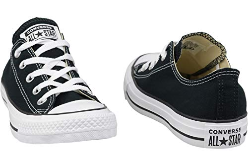 Converse Chuck Taylor All Star Ox, Zapatillas Unisex Adulto, Negro Black, 42.5 EU