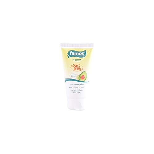 Cosmãtica Corporal Famos Crema Manos Regeneradora Aceite de Aguacate 75 ml - Kilograms