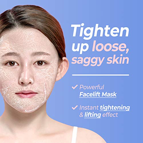 Crazy Skin Korea - Onul Dong An(Today Is Baby Skin) V Lifting Mask With Eye Cream(5 Sheets) Peel-Off, Wash-Off Mask