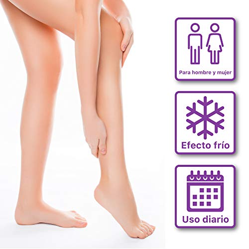 Crema Arnica Piernas cansadas circulacion Gel efecto frio piernas ligeras hinchadas varices mejora la circulacion y alivia el dolor/piernas cansadas 500ml