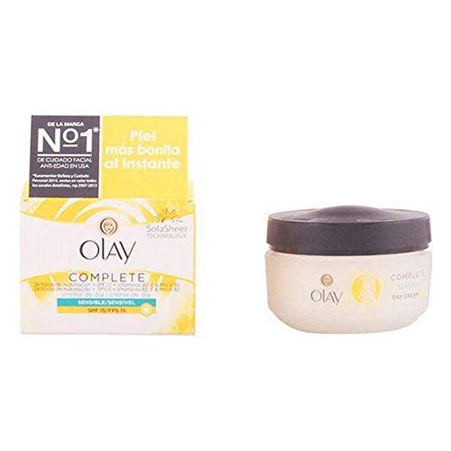 Crema de día Hidratante 3 en 1 Olay Complete con SPF15 (pieles sensibles) - 50 ml