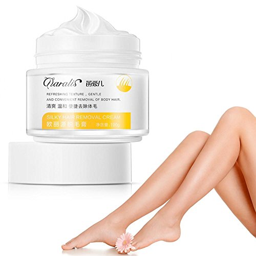 Crema depilatoria, 100 ml/botella crema depilatoria sin dolor, rápida y efectiva, en bikini, antebrazo, pecho, axila, piernas y brazos para hombres y mujeres