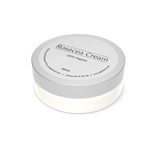 Crema Para Rosácea Hecho Con Ingredientes Naturales y Orgánicos Trata El Enrojecimiento Alivia La Picazón y La Piel Inflamada 50ml