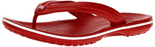 Crocs Crocband Flip, Chanclas Unisex-Adult, Red, 38/39 EU