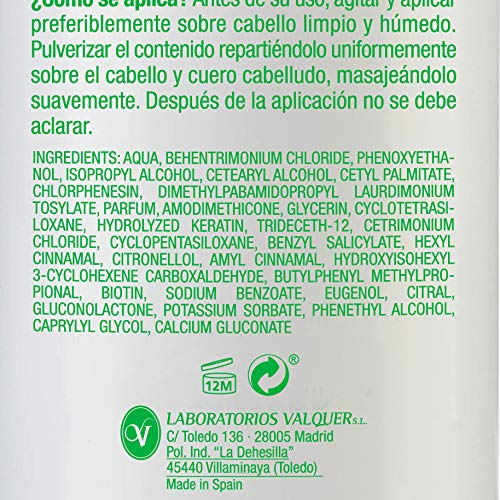 Cuidados Loción bifásica acondicionadora con biotina y keratina. Acondicionador capilar fortalezedor - 300 ml