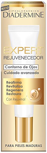 Diadermine - Contorno de Ojos Expert Rejuvenecedor, Pieles Maduras, 15 ml