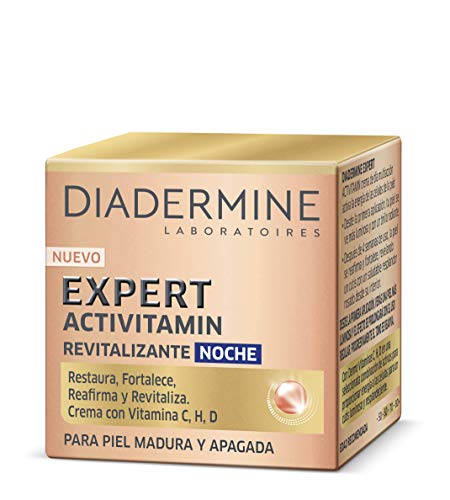 Diadermine Expert Activitamin - Crema Revitalizante Noche, 50 ml